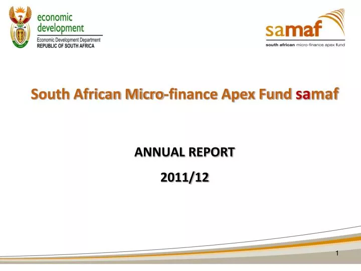 south african micro finance apex fund sa maf annual report 2011 12