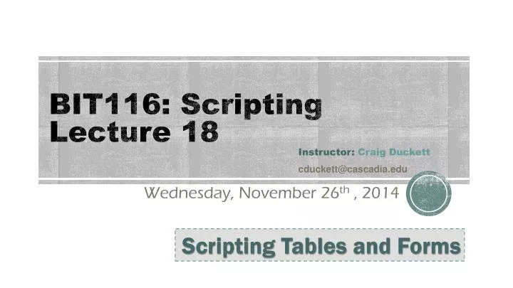 bit116 scripting lecture 18