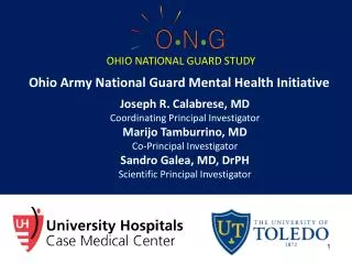 Ohio Army National Guard Mental Health Initiative