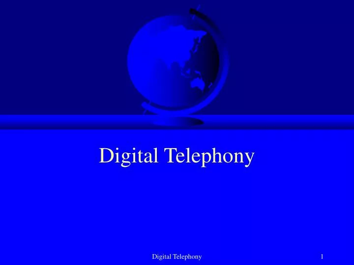 digital telephony