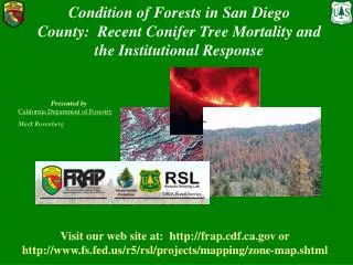Presented by California Department of Forestry Mark Rosenberg