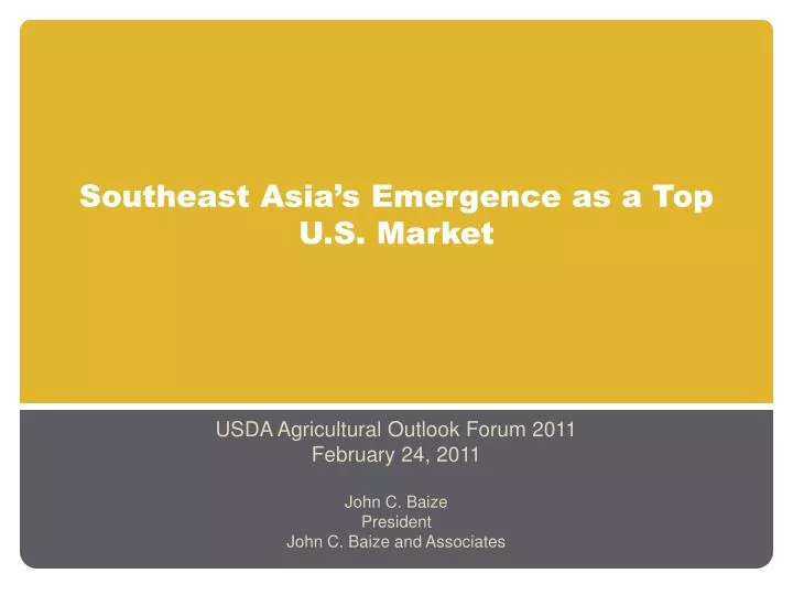 southeast asia s emergence as a top u s market