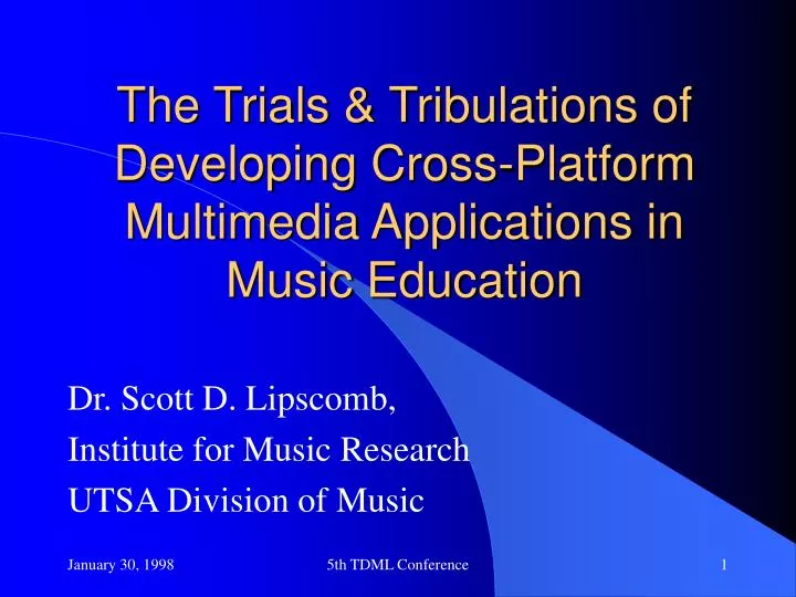 the trials tribulations of developing cross platform multimedia applications in music education