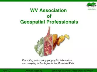 WV Association of Geospatial Professionals