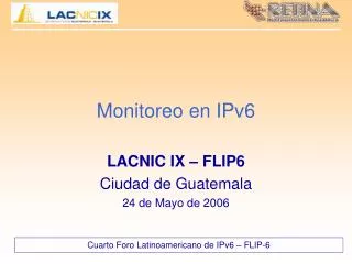 Monitoreo en IPv6
