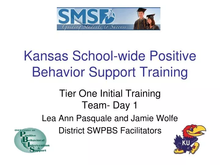 kansas school wide positive behavior support training