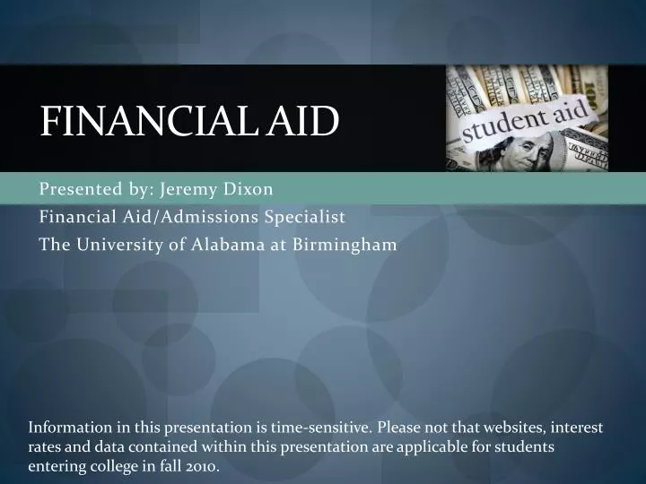 financial aid