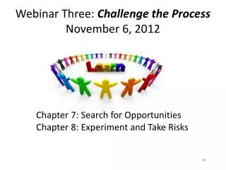 Webinar Three: Challenge the Process November 6, 2012
