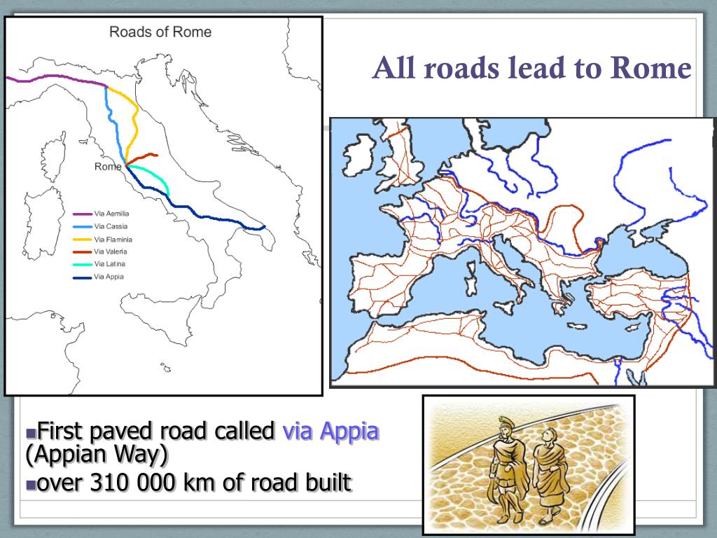 PPT - All roads lead to Rome PowerPoint Presentation, free download ...