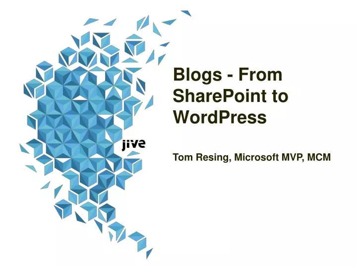blogs from sharepoint to wordpress