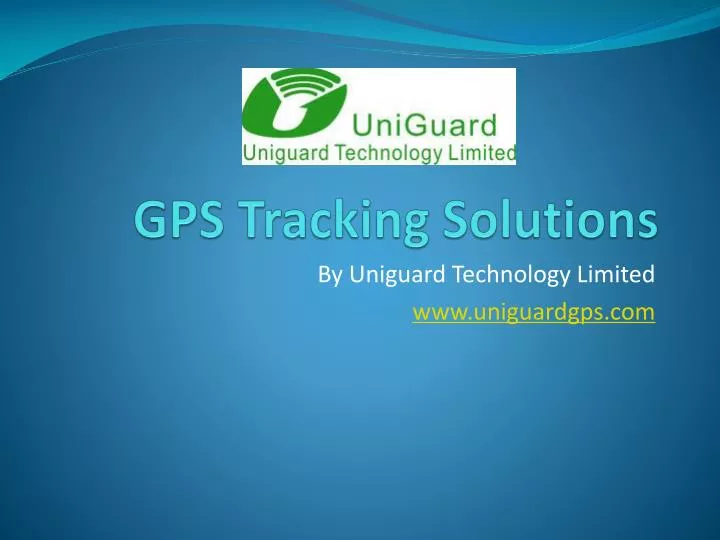 gps tracking solutions