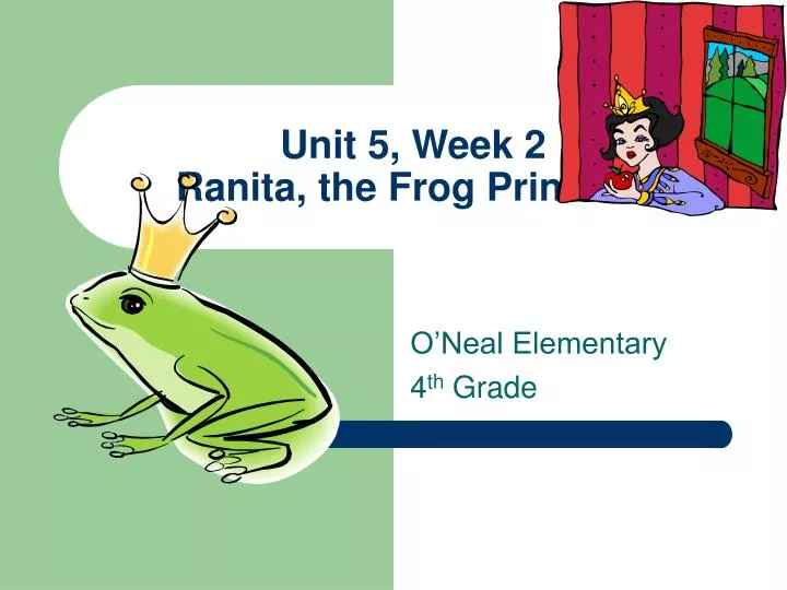 unit 5 week 2 ranita the frog princess