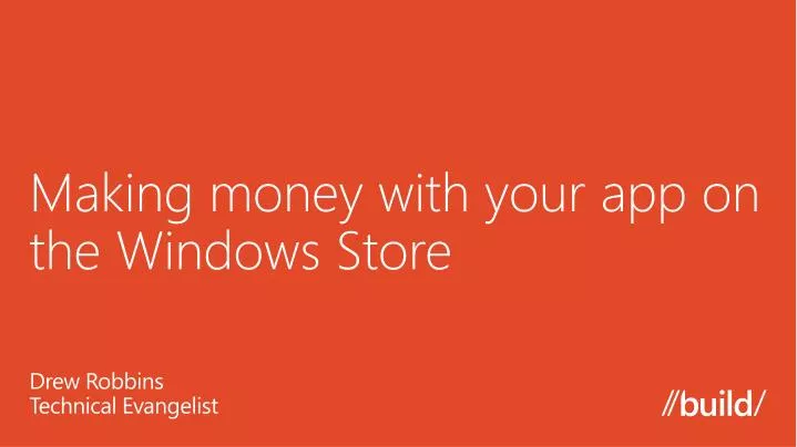 making money with your app on the windows store