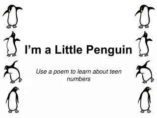 I’m a Little Penguin