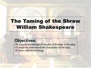The Taming of the Shrew William Shakespeare