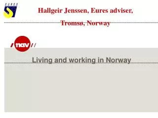 Living and working in Norway