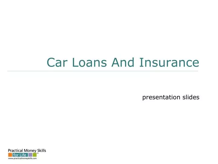 car loans and insurance