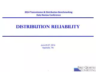 Distribution reliability