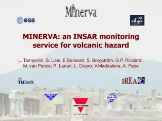 MINERVA: an INSAR monitoring service for volcanic hazard