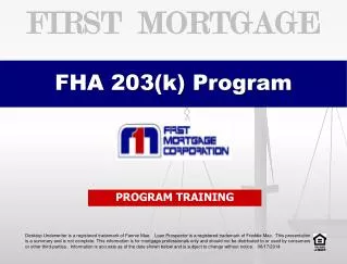FHA 203(k) Program