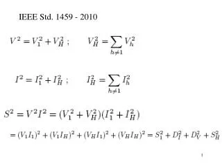 IEEE Std. 1459 - 2010