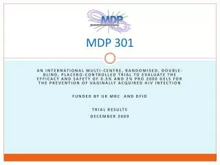 MDP 301