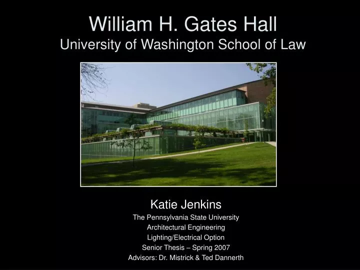 william h gates hall university of washington school of law