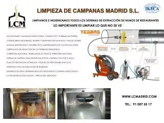 LIMPIEZA DE CAMPANAS MADRID S.L.