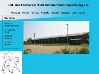 Reit- und Fahrverein “Fritz Sümmermann Fröndenberg e.V.