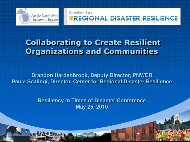 collaborating to create resilient organizations and communities