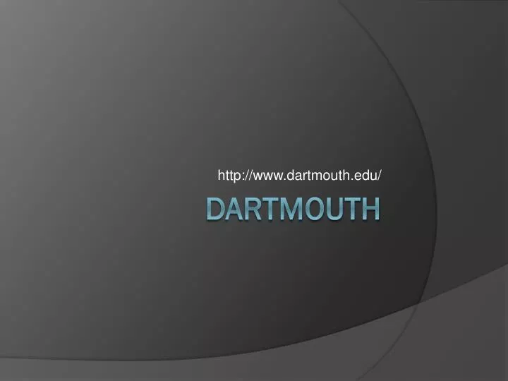 http www dartmouth edu