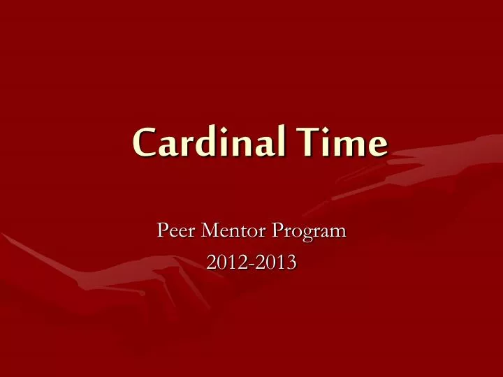 cardinal time