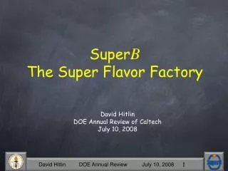 Super B The Super Flavor Factory