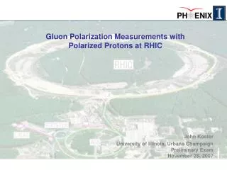 Gluon Polarization Measurements with Polarized Protons at RHIC