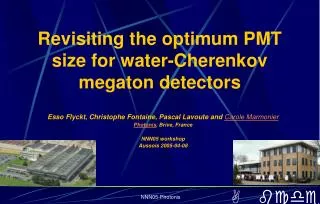 Revisiting the optimum PMT size for water-Cherenkov megaton detectors