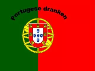 Portugese dranken