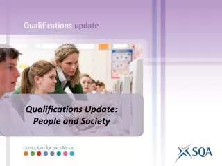 Qualifications Update: People and Society