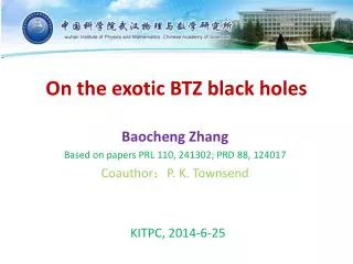 On the exotic BTZ black holes