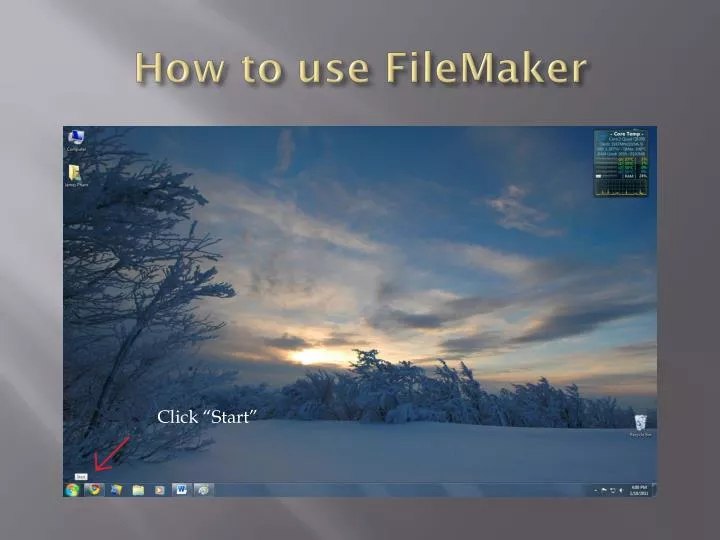 how to use filemaker