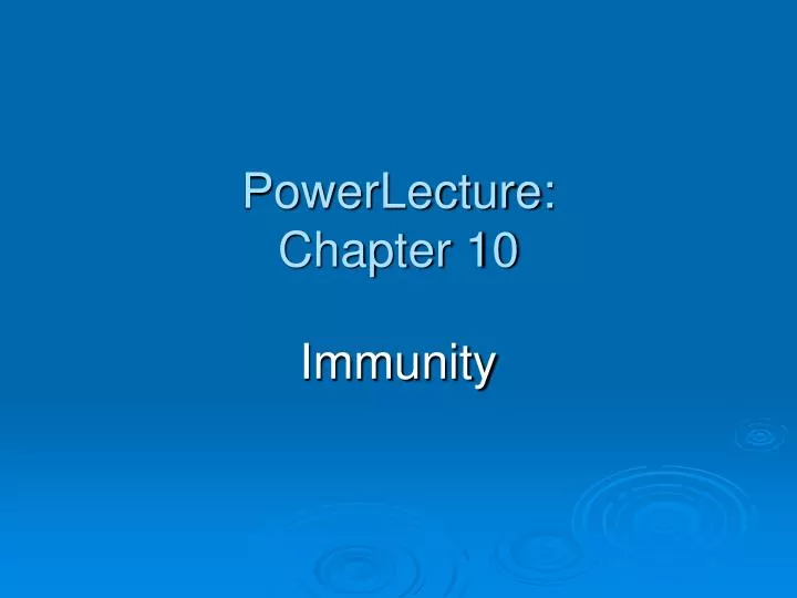 powerlecture chapter 10