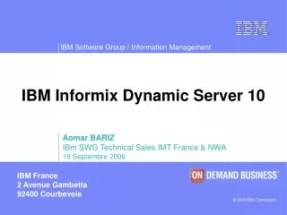 IBM Informix Dynamic Server 10
