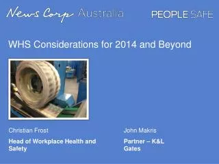 WHS Considerations for 2014 and Beyond