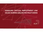 Navigating Employment Law in Airline Restructuring in Africa - slide 1