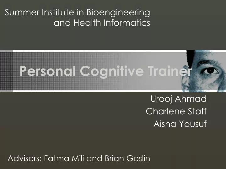 personal cognitive trainer