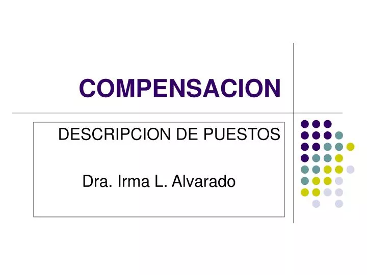 compensacion