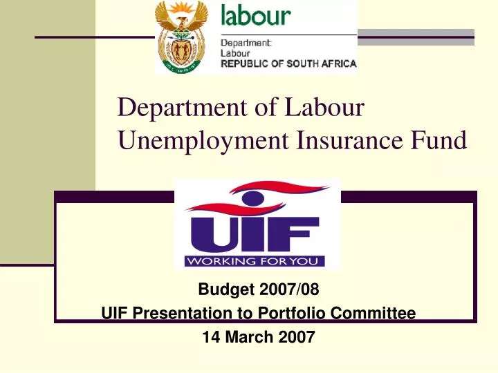 department of labour unemployment insurance fund