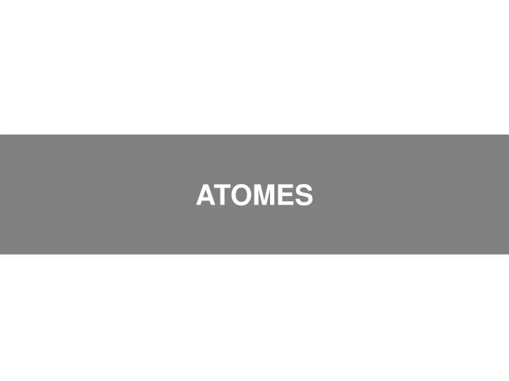 atomes