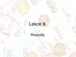 Lekce 9. - slide 1
