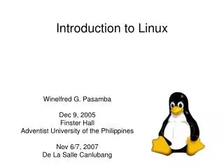 Introduction to Linux