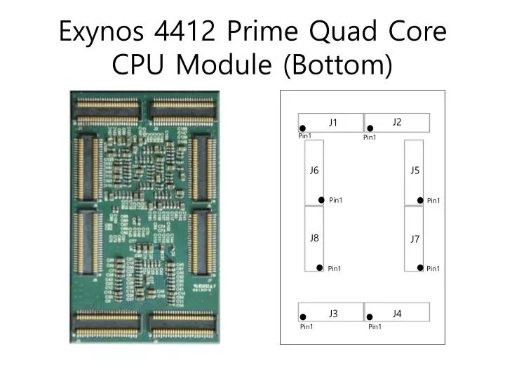 exynos 4412 prime quad core cpu module bottom